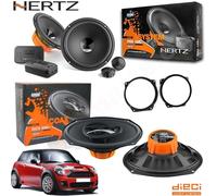 Kit 6 Casse Altoparlanti Hertz Anteriori e Posteriori per Mini Cooper R50 R53