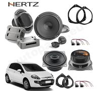 Kit 6 Casse Altoparlanti Hertz Cento Anteriori e Posteriori Fiat Grande Punto