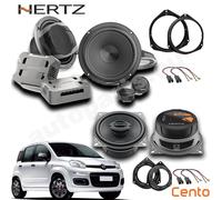 Kit 6 Casse Altoparlanti Hertz Cento Anteriori e Posteriori Fiat Panda dal 2012