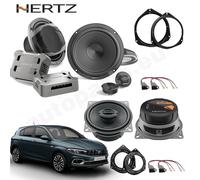Kit 6 Casse Altoparlanti Hertz Cento Anteriori Posteriori Fiat Tipo II dal 2015