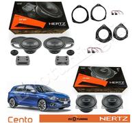 Kit 6 Casse Altoparlanti Hertz CK 165+CX100 ANT+POST per Fiat TIPO II dal 2016>