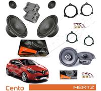 Kit 6 Casse Altoparlanti HERTZ CK 165+ CX130 Ant+Post per Renault Clio IV 2012>