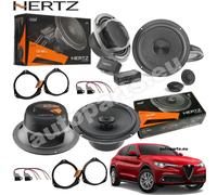 Kit 6 Casse Altoparlanti Hertz CK 165L-CX 165 Ant+Post per Alfa Romeo Stelvio