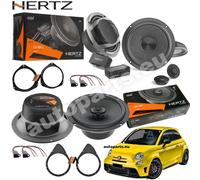 Kit 6 Casse Altoparlanti Hertz CK 165L-CX 165 Ant+Post per Fiat 500 Abarth (695)