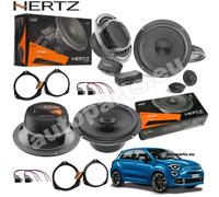 Kit 6 Casse Altoparlanti Hertz CK 165L-CX 165 Ant+Post per Fiat 500X dal 2014