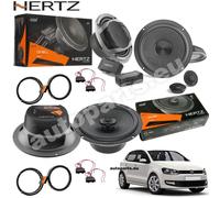 Kit 6 Casse Altoparlanti Hertz CK 165L-CX 165 Ant+Post per Volkswagen Polo 6R 6C