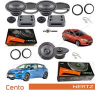 Kit 6 Casse Altoparlanti HERTZ CK+CX 165 ANT+POST per Ford Focus III IV dal 2011