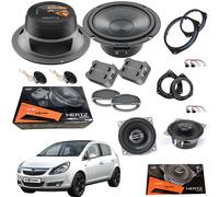 Kit 6 Casse Altoparlanti Hertz CK165+CX100 Linea Cento ANT/POST per Opel Corsa D