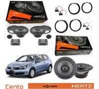 Kit 6 Casse Altoparlanti Hertz CK 165 + CX 165 ANT+POST per Fiat STILO 3 Porte