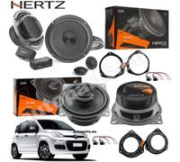 Kit 6 Casse Altoparlanti Hertz CK165L-CX100 Ant+Post per Fiat Panda dal 2012