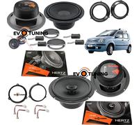 Kit 6 Casse Altoparlanti Hertz CK165L+CX165 ANT+POST per Fiat Panda 169 dal 2003