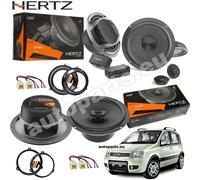 Kit 6 Casse Altoparlanti Hertz CK165L-CX165 Ant+Post per Fiat Panda 169 dal 2003