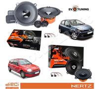 Kit 6 Casse Altoparlanti Hertz Dsk DCX 130.3 ANT+POST per Renault Clio dal 1998