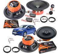 Kit 6 Casse Altoparlanti Hertz DSK DCX 165.3 Ant+Post per Dacia Sandero dal 2021