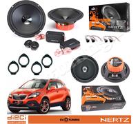 Kit 6 Casse Altoparlanti HERTZ DSK DCX 165.3 Ant+Post per Opel Mokka I 2012-2020