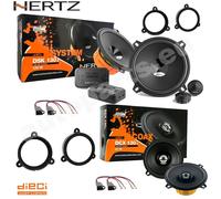 Kit 6 Casse Altoparlanti Hertz DSK130.3 DCX 130.3 Ant+Post Dacia Logan 2008-2011