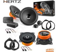 Kit 6 Casse Altoparlanti Hertz DSK165.3 DCX 100.3 Ant+Post Opel Corsa D dal 2006