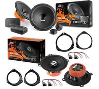 Kit 6 Casse Altoparlanti Hertz DSK165.3 DCX 130.3 Ant+Post per Fiat Punto EVO