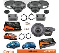 Kit 6 Casse Altoparlanti Hertz Linea Cento CK+CX 165 Ant+Post per Nissan Micra