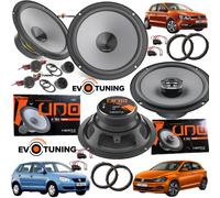 KIT 6 Casse Altoparlanti Hertz per VW Polo 9N 6R 6C Ant/Post con Adattatori