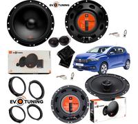 Kit 6 Casse Altoparlanti JBL Anteriori e Posteriori per Dacia Sandero dal 2021