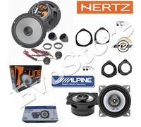Kit 6 Casse Altoparlanti per Opel Astra H ANT+POST Hertz K 165 + Alpine Sxe1025S