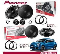 Kit 6 Casse Altoparlanti Pioneer TS-G170C-TS-G1720F Ant+Post per Fiat 500X