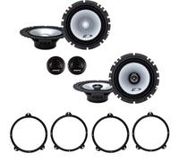Kit 6 casse Anteriori e Posteriori ALPINE da 16,5 cm per BMW Serie 3 (E46) Dal 2002-2007 + Supporti