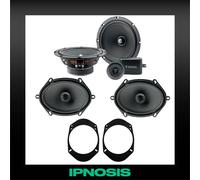 Kit 6 casse FOCAL ASE 165 16,5 + ACX 570 13X18 x Jeep Renegade + 2 Supporti Ant.