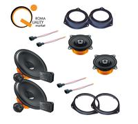 Kit 6 Casse Hertz Fit FIAT Panda 312 Anteriori e Posteriori DSK 165 DCX 100 Auto