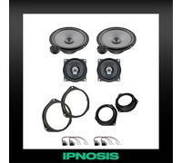Kit 6 casse HERTZ K-165 + DCX100.3 da 16,5 cm Alfa Romeo Mito + Sup Ant+Post+Con