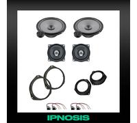 Kit 6 casse HERTZ K-165+DCX100.3 Fiat Panda 2012 in poi + Supp Ant+Post + Con