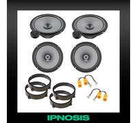 Kit 6 casse HERTZ K-165+X-165 da 16,5 x Lancia Ypsilon dal 2003 in poi ant+post