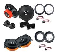 Kit 6 casse Hertz per Mercedes Classe A W169 con adattatori e supporti