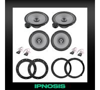 Kit 6 casse Hertz per VW Golf V + 4 Supporti Anteriori e Posteriori + 4 Connett