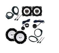 Kit 6 Casse Per Opel Corsa dal 2006 Qualità Con Adattatori E Supporti Altoparlanti Alpine anteriore e posteriore Completo