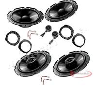 Kit 6 casse PIONEER per FIAT STILO 5 porte Altoparlanti con adattatori e suppor