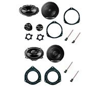 Kit 6 Casse Pioneer TS-G170C TS-G1320F Custom Fit Per ALFA Mito con Supporti Altoparlanti Predisposizione Completa anteriore e posteriore Alta qualità