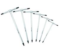 Kit 6 chiavi a T maschio esagonali con testa sferica - USAG 280 TTS/SE6