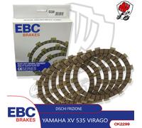 KIT 6 DISCHI FRIZIONE IN SUGHERO YAMAHA Virago XV 535 2000