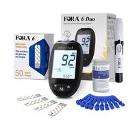 Kit 6 Duo con 60 Strisce Glicemia (2 in 1 Glicemia e Chetoni)