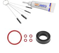 KIT 6 GUARNIZIONI MANUTENZIONE GRUPPO INFUSIONE VALVOLA SUPPORTO SERBATOIO ACQUA MACCHINA DA CAFFÈ RICAMBIO COMPATIBILE CON PHILIPS SAECO SPIDEM MIELE GAGGIA KRUPS SOLIS BOSCH SIEMENS ecc
