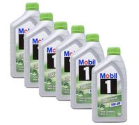 Kit 6 litri Olio lubrificante Motore Mobil 1 Esp 5W30