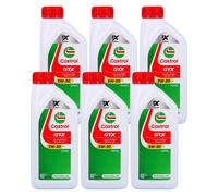 Kit 6 lt olio motore Castrol GTX C4 5w30 Protezione avanzata per il tuo motore