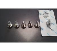 KIT 6 MANOPOLE INOX PER PIANO COTTURA SMEG SRV576X SRV564X SRV596X