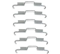 Kit 6 molle ceppi freno ganasce per rimorchi Ellebi 150-151LB superiore