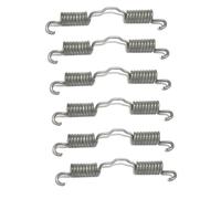 Kit 6 molle ceppi freno ganasce per rimorchi GSM 135 superiore