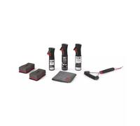 KIT 6 PEZZI DI PULIZIA PER BARBECUE A CARBONE WEBER SPAZZOLA TRIANGOLARE, DET...
