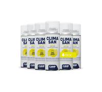 KIT 6 Pezzi Igienizzante CAMP ClimaSan OneShot Spray Climatizzatori Auto 200ml