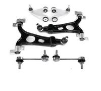 KIT 6 PZ BRACCI SOSPENSIONE + BIELLETTE BARRA ANTERIORE ALFA ROMEO GT 147 156
